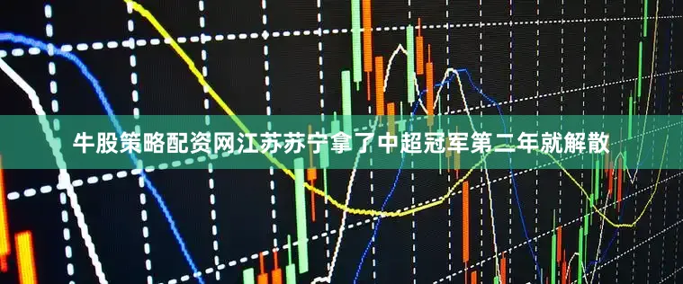 牛股策略配资网江苏苏宁拿了中超冠军第二年就解散